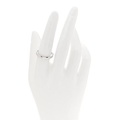 Tiffany Platinum 3mm Forever Wedding Band Ring 57 8 2 of 4