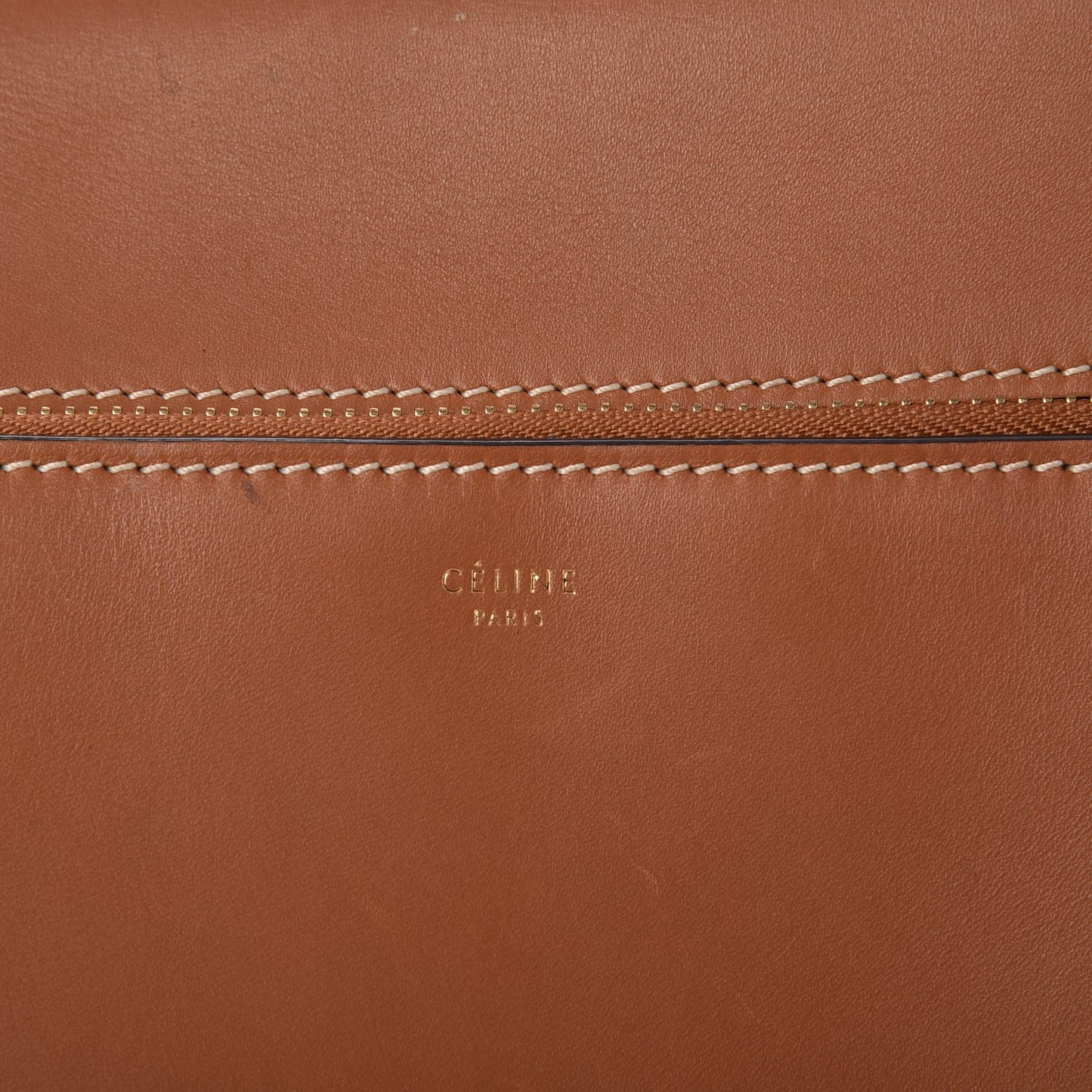 Smooth Calfskin Medium Edge Shoulder Bag Camel