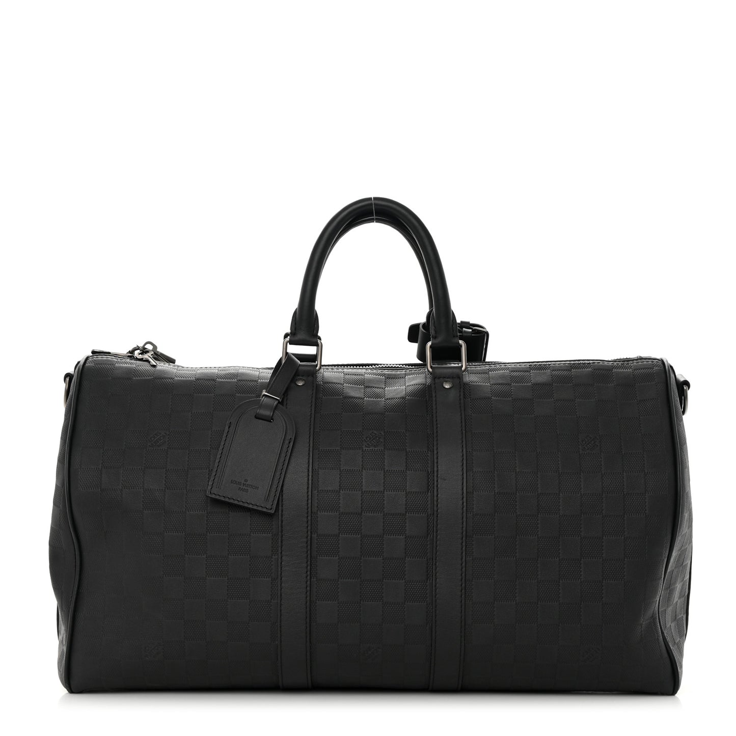 Damier Infini Keepall Bandouliere 45 Onyx