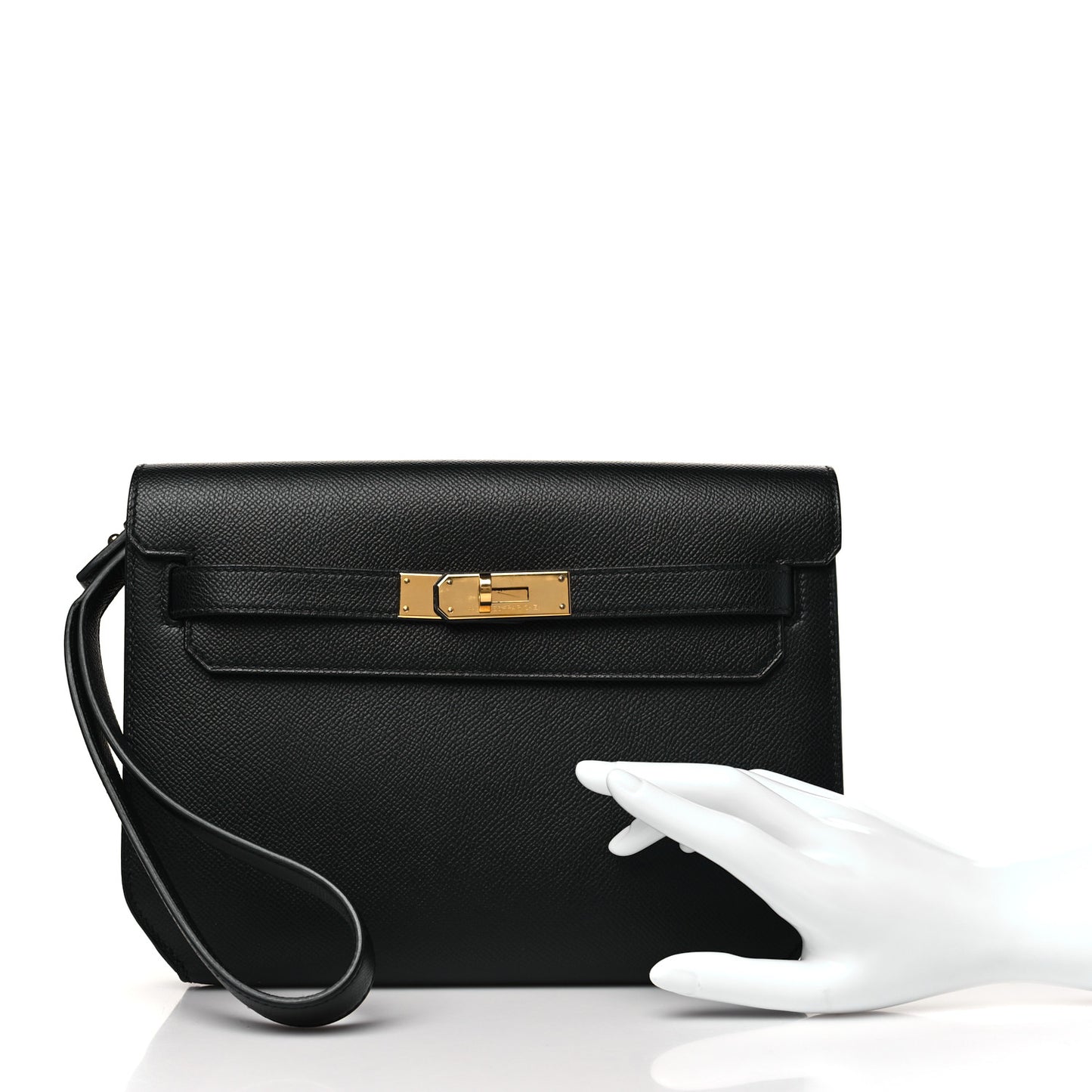 Epsom Kelly Depeches 25 Pouch Black