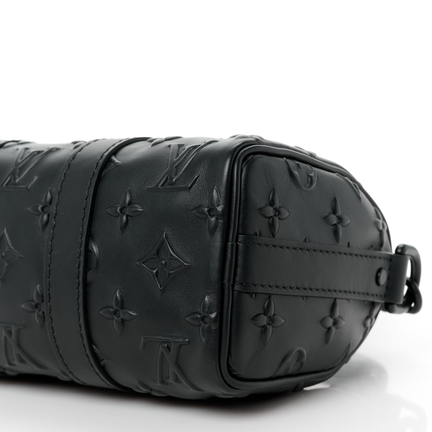 Louis Vuitton Monogram Seal Keepall XS Black 9 of 10