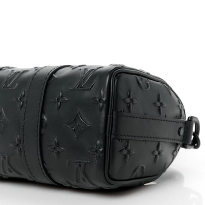 Louis Vuitton Monogram Seal Keepall XS Black 9 of 10
