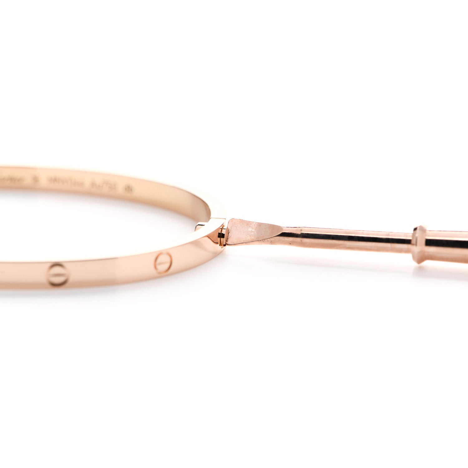 Cartier 18K Pink Gold Small LOVE Bracelet 16 3 of 4
