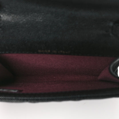 Chanel Caviar Quilted Clutch With Chain Bag Black 5 of 14