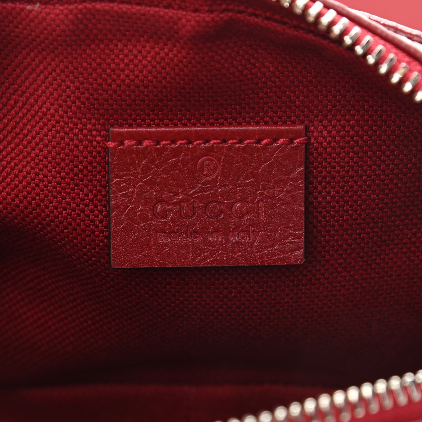 Fluffy Calfskin Mini Morpheus Belt Bag 90 36 Red