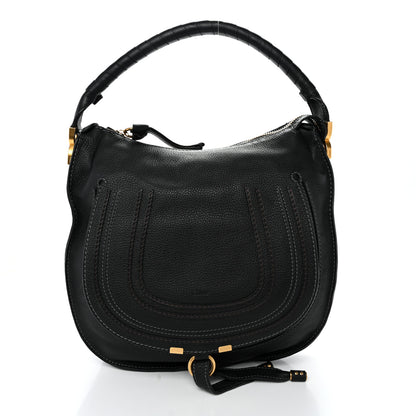 Chloe Calfskin Medium Marcie Satchel Black 1 of 10