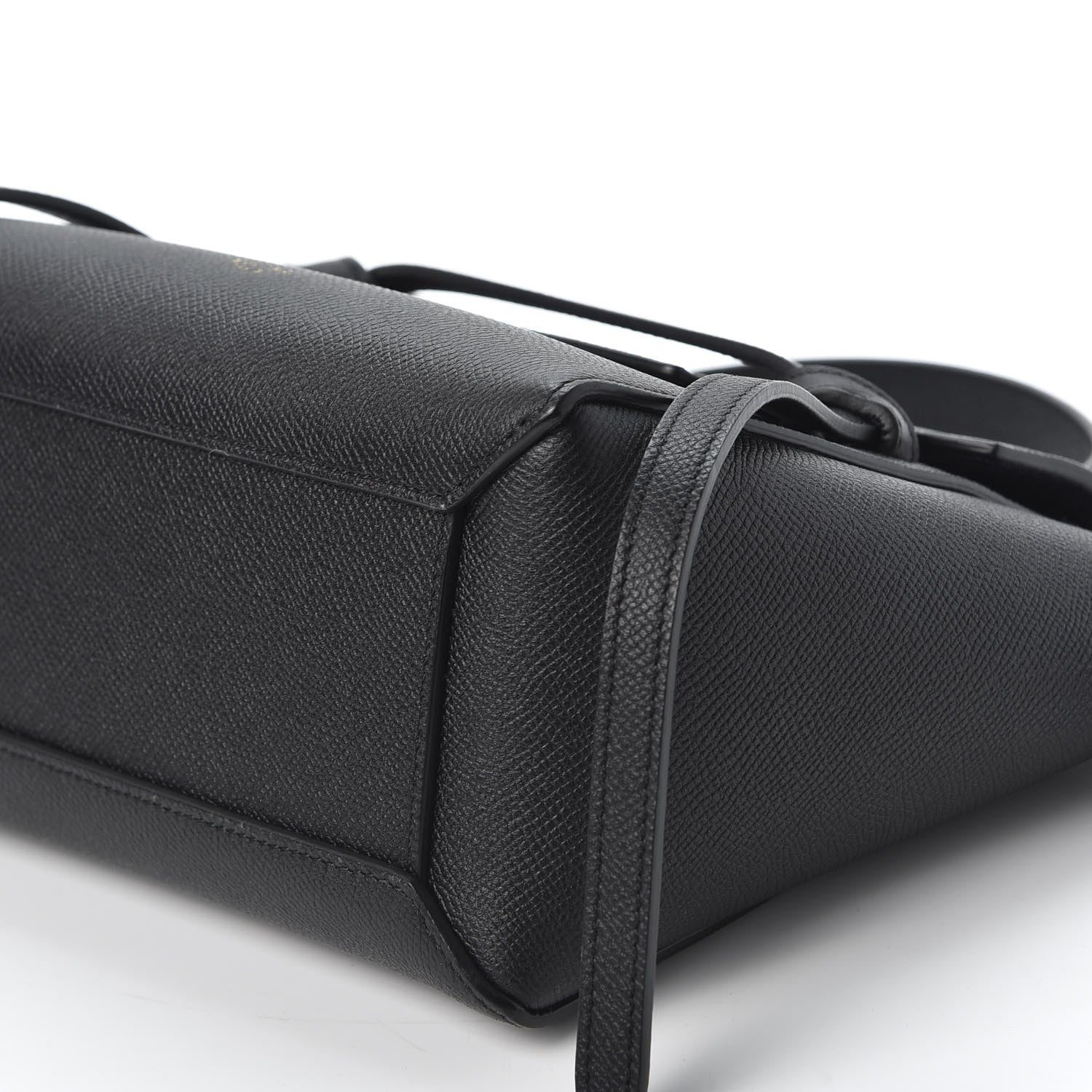 Celine Grained Calfskin Nano Belt Bag Black 6 of 10