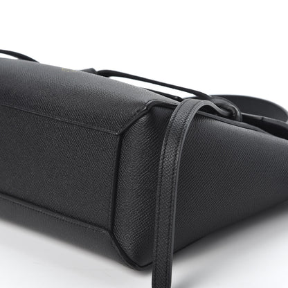 Celine Grained Calfskin Nano Belt Bag Black 6 of 10