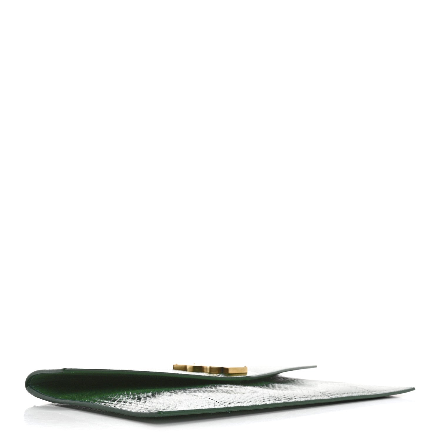 Saint Laurent Ayers Uptown Monogram Pouch Verte Praire 4 of 8