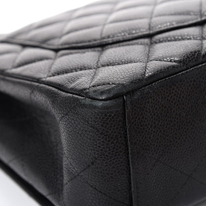 Chanel Caviar Quilted Maxi Double Flap Black 11 of 19