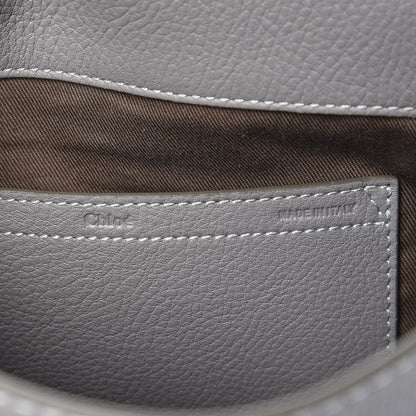 Chloe Calfskin Medium Marcie Round Crossbody Bag Cashmere Grey 6 of 7