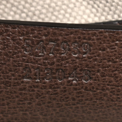 Gucci GG Supreme Monogram Web Ophidia Half Moon Hobo Brown 7 of 14