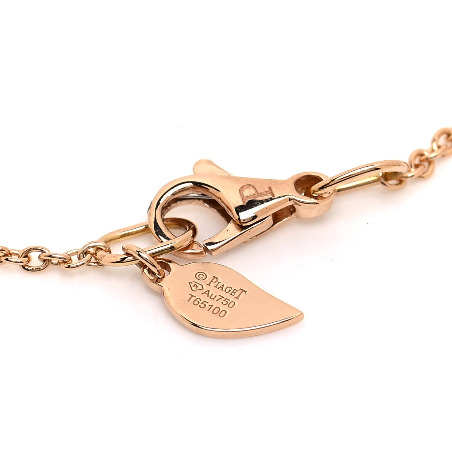 Piaget 18K Rose Gold Diamond Rose Bracelet 4 of 6