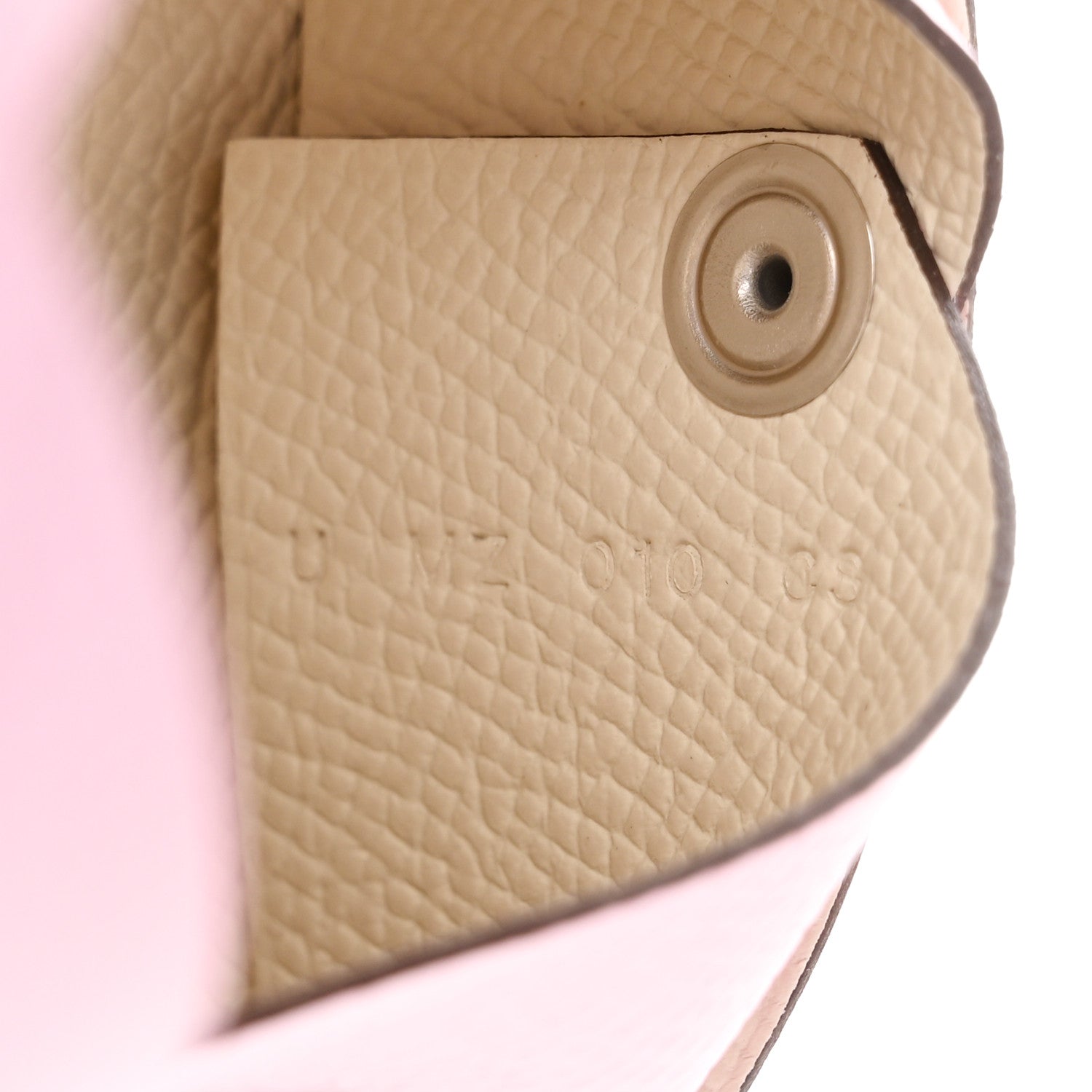 Hermes Epsom Horseshoe Calvi Card Case Mauve Sylvestre Craie 7 of 8