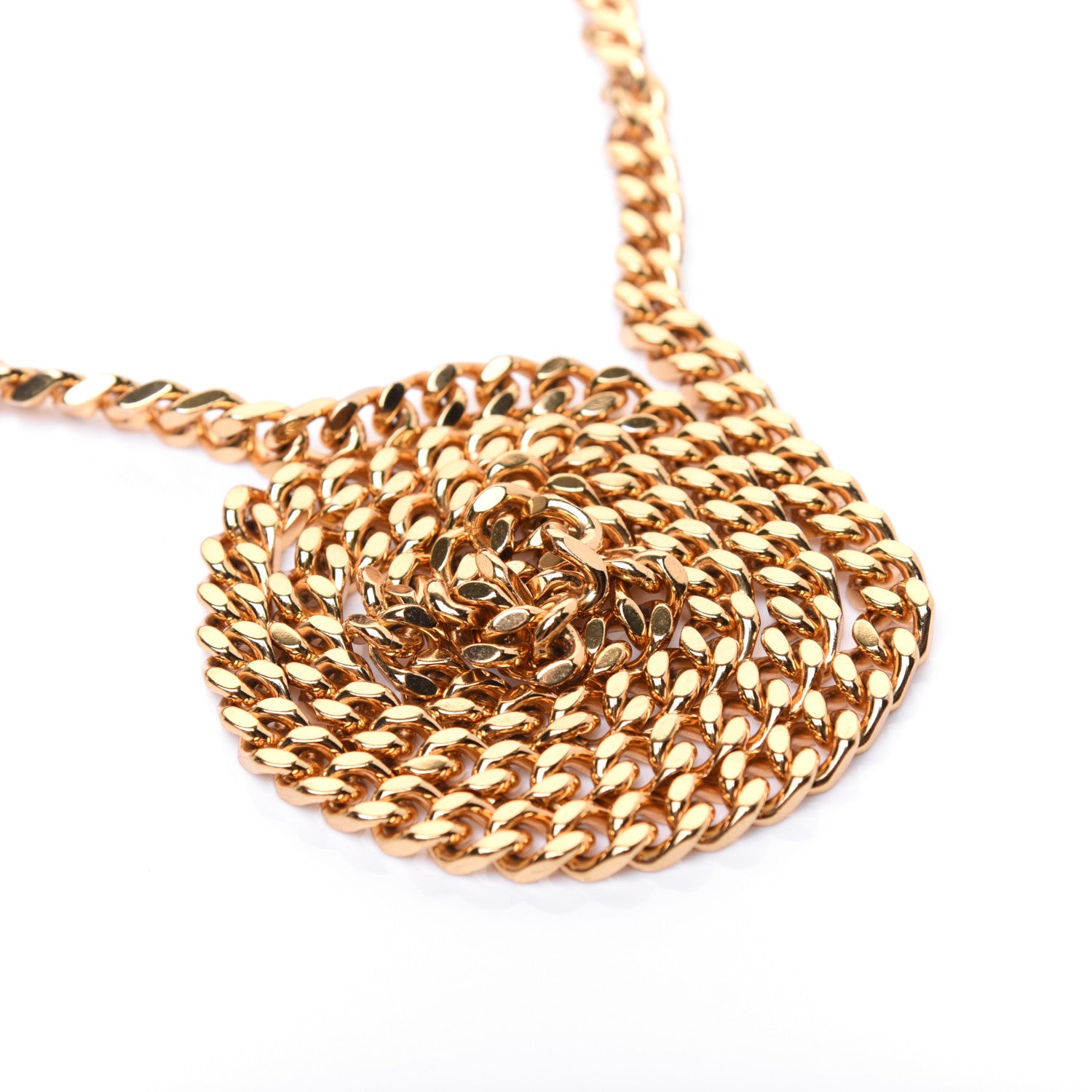 Saint Laurent Grain De Poudre Matelasse Chevron Monogram Chain Wallet Black 18 of 19