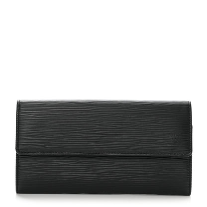Louis Vuitton Epi Sarah Wallet Black 1 of 6