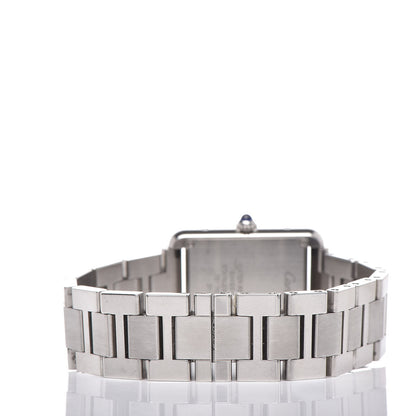 Cartier Stainless Steel 24mm Tank Solo Quartz Watch 4 of 6