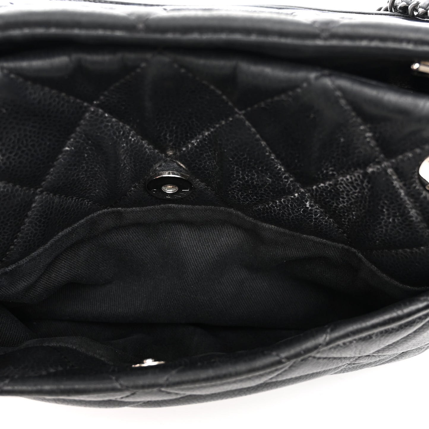 Caviar Quilted CC Timeless Soft Tote Black