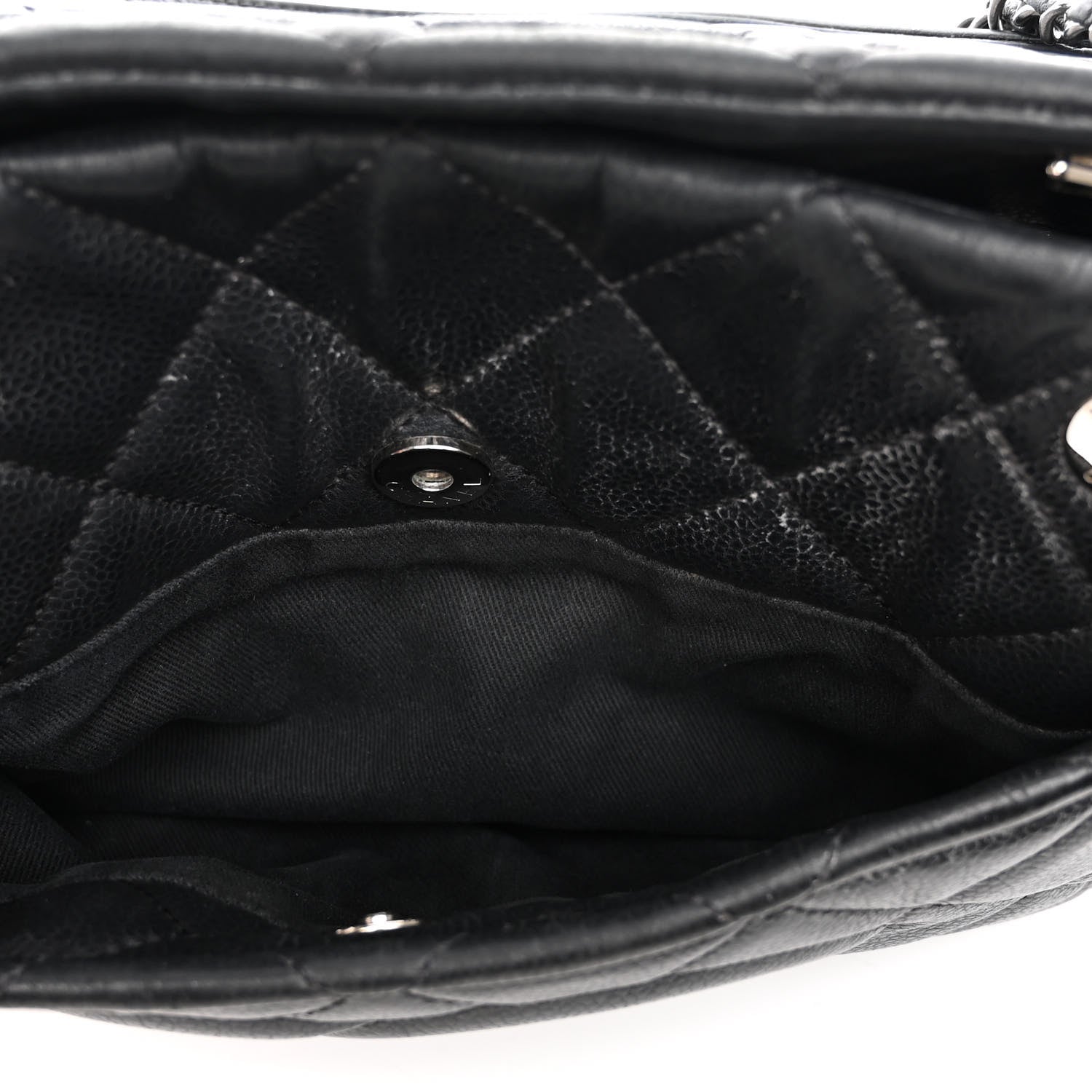 Chanel Caviar Quilted CC Timeless Soft Tote Black 13 of 13