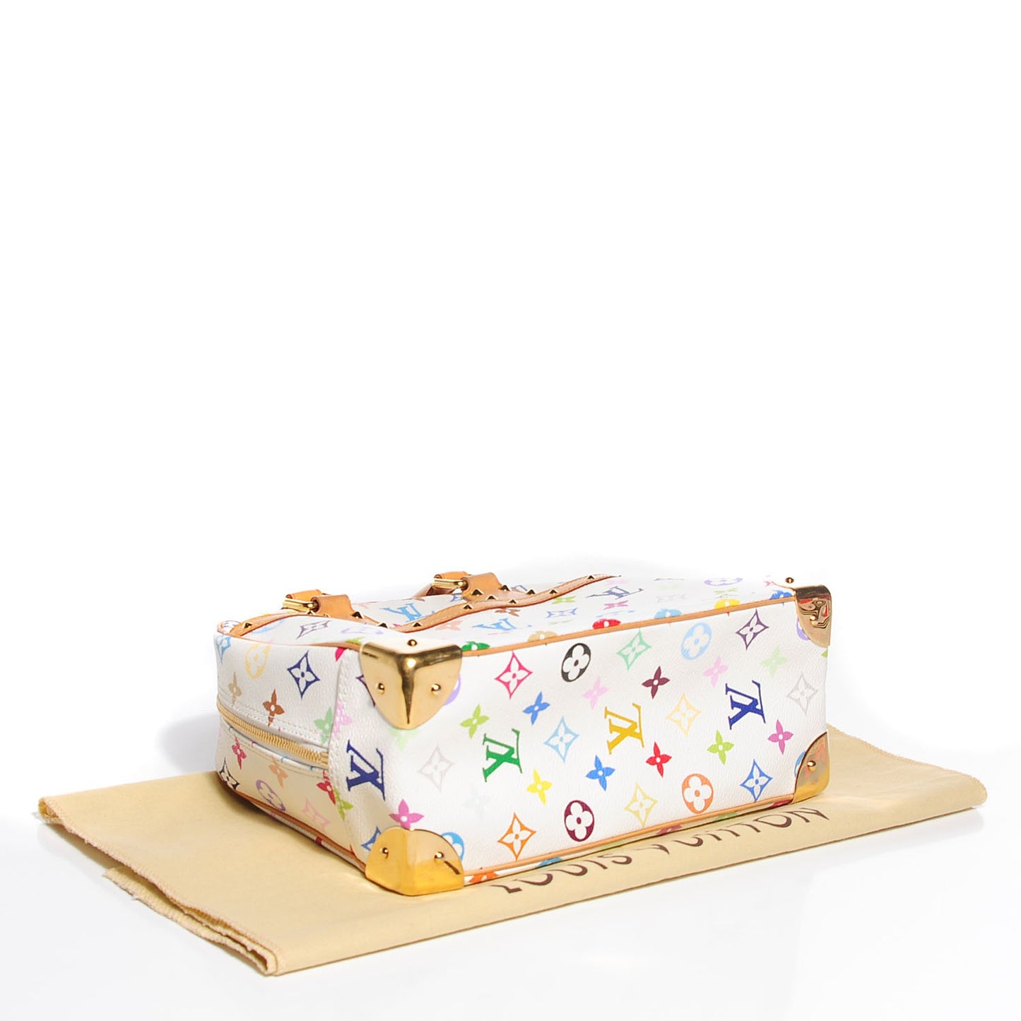 Monogram Multicolor Trouville White