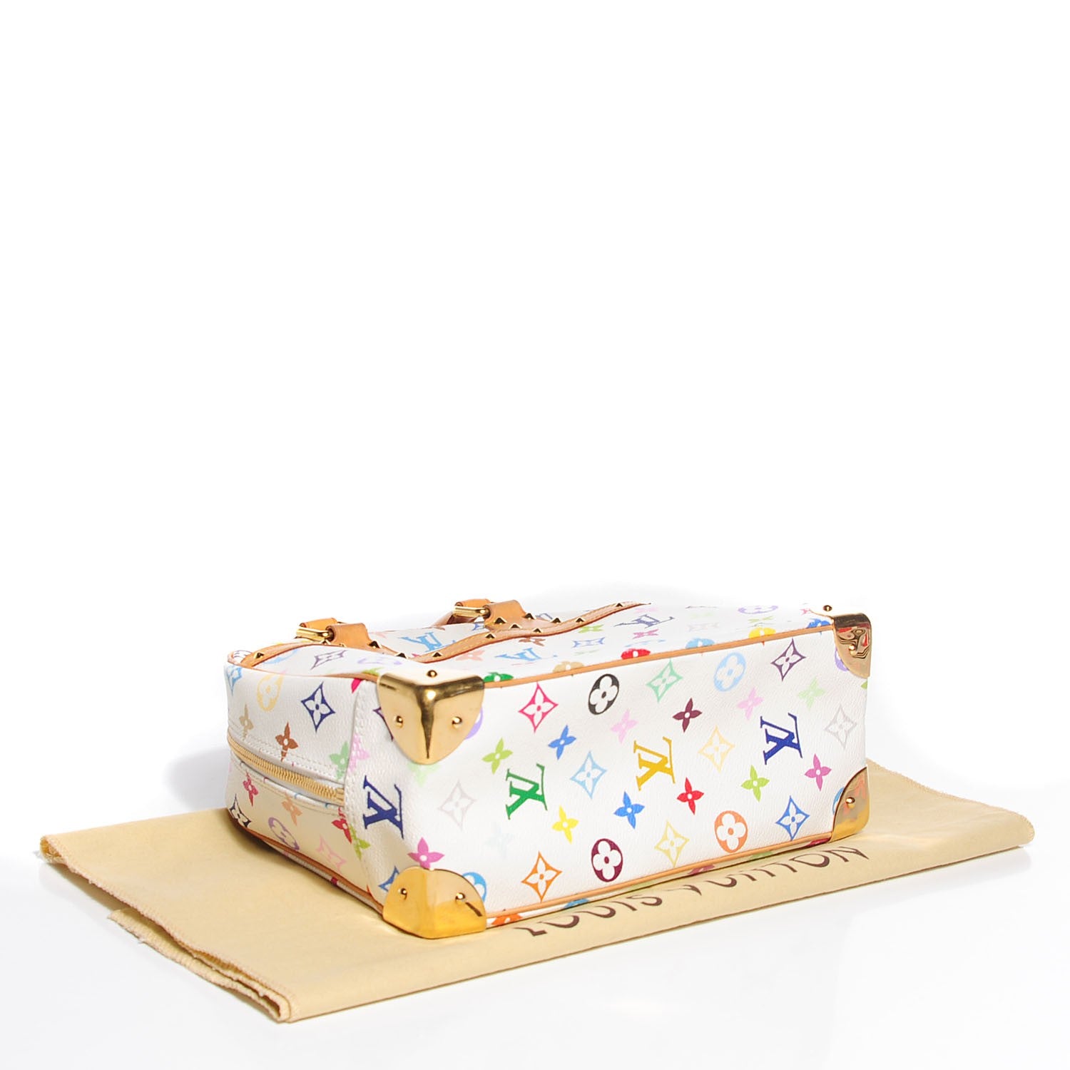 Louis Vuitton Monogram Multicolor Trouville White 4 of 7
