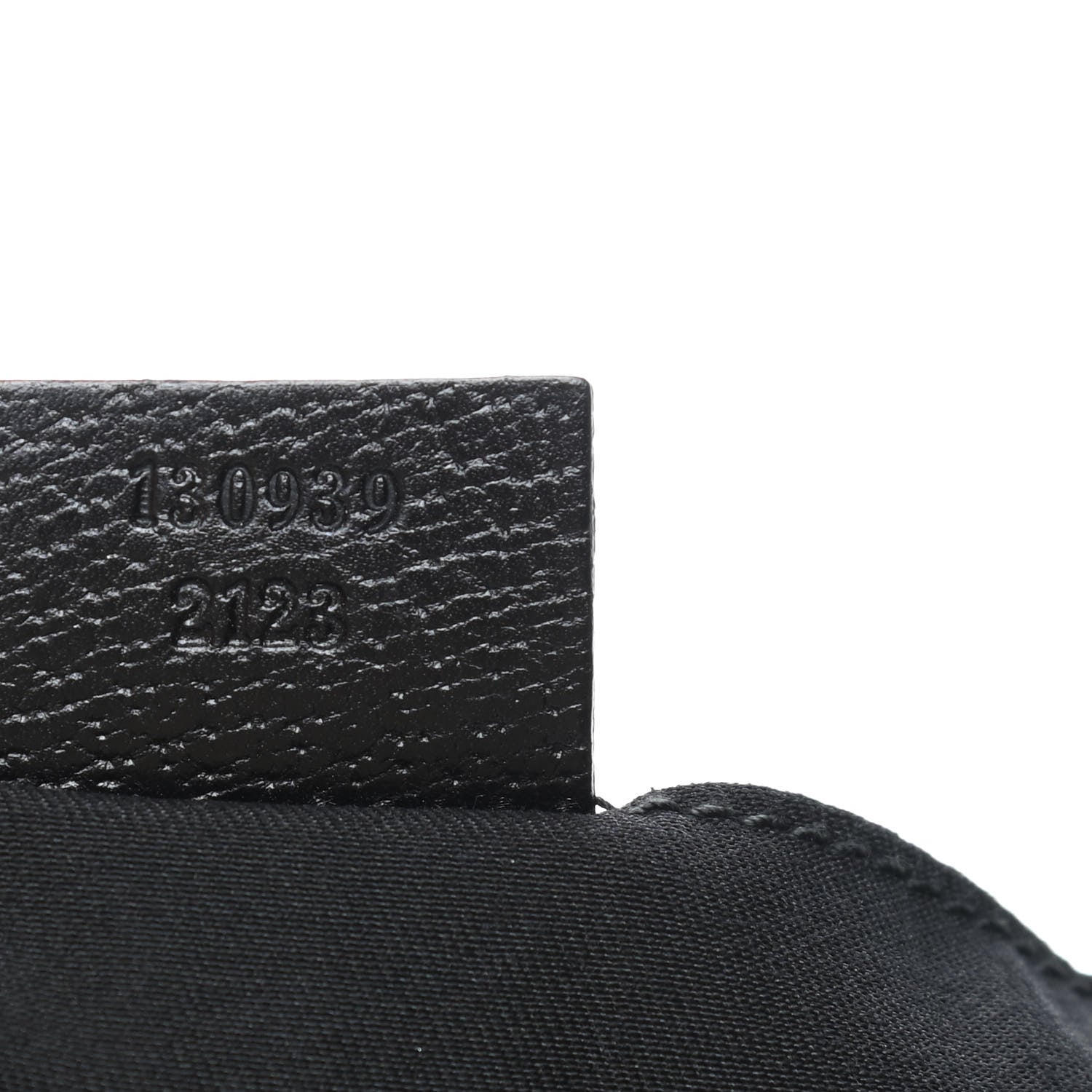 Gucci Calfskin D Ring Abbey Pochette Black 9 of 9