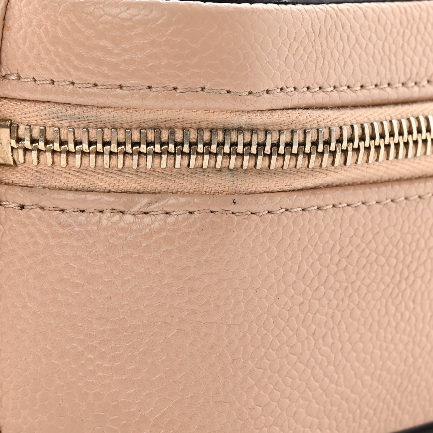 Chanel Caviar Quilted Medium CC Filigree Vanity Case Beige Black 12 of 19