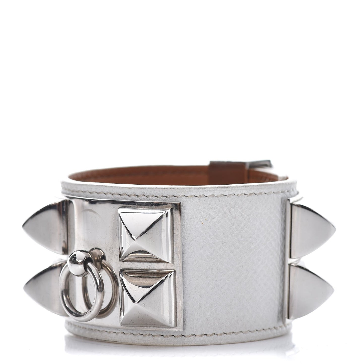 Epsom Collier de Chien CDC Bracelet S White