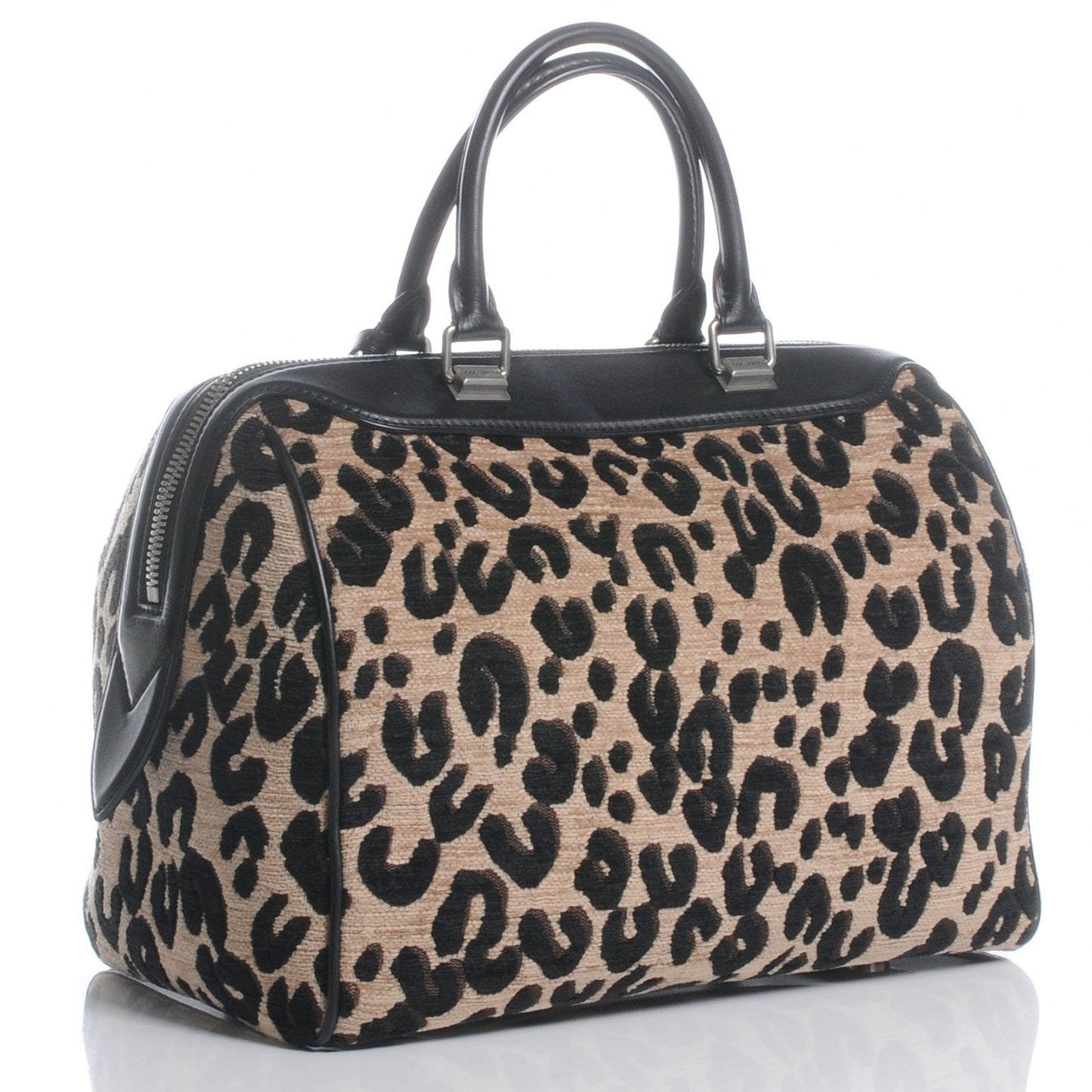 Jacquard Velvet Leopard Print Stephen Sprouse Speedy