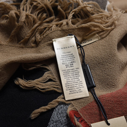 Burberry Merino Wool House Check Scarf Brown 3 of 4