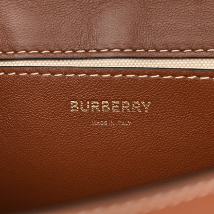 Burberry Calfskin Note Crossbody Bag Tan 6 of 11