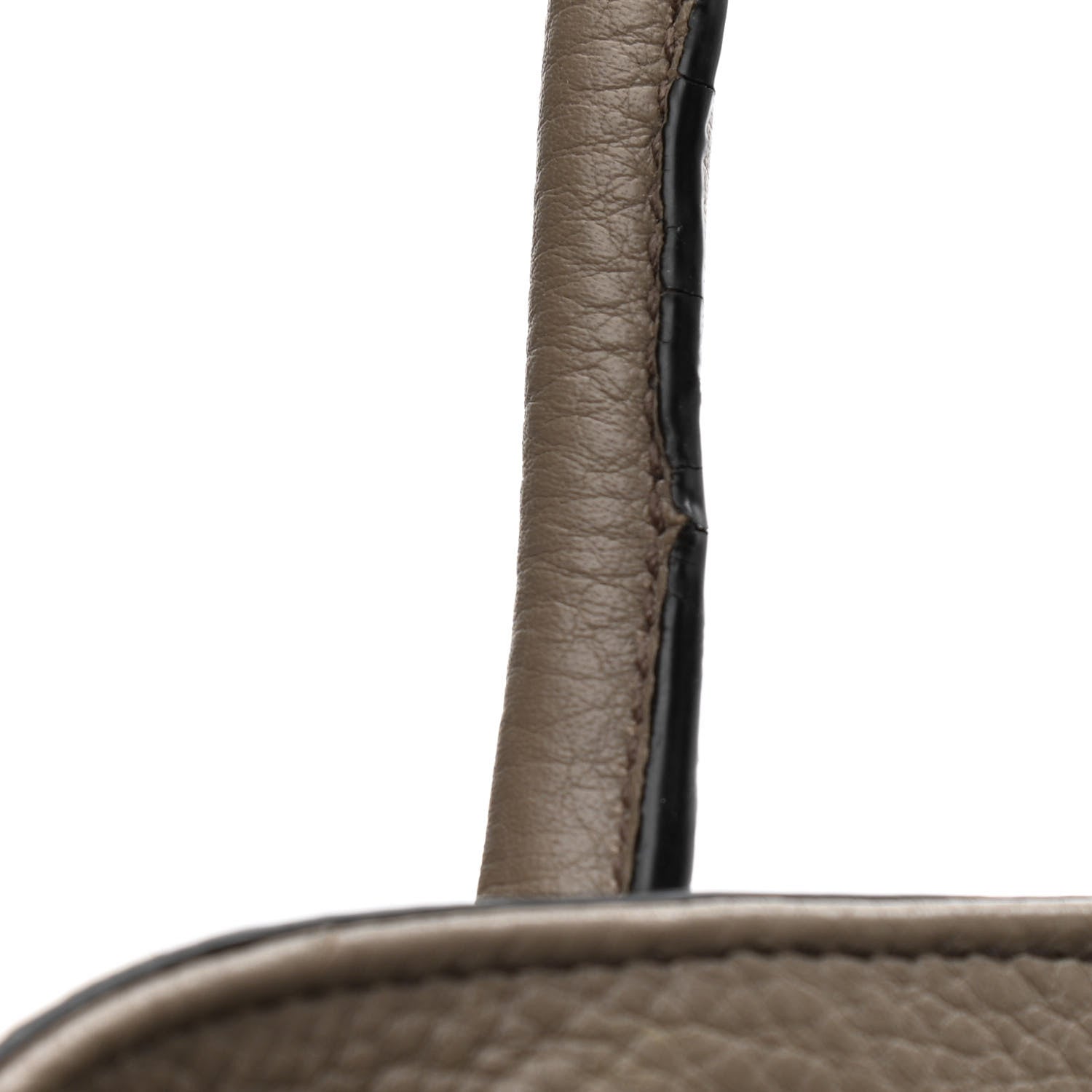 Prada Vitello Daino Zippered Tote Argilla 11 of 12