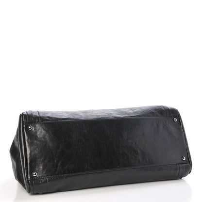 Chanel Glazed Caviar East West Modern Chain Tote Black 4 of 7