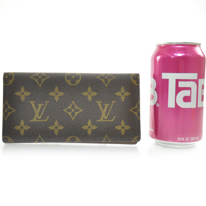 Louis Vuitton Monogram Simple Checkbook Holder Wallet 2 of 7