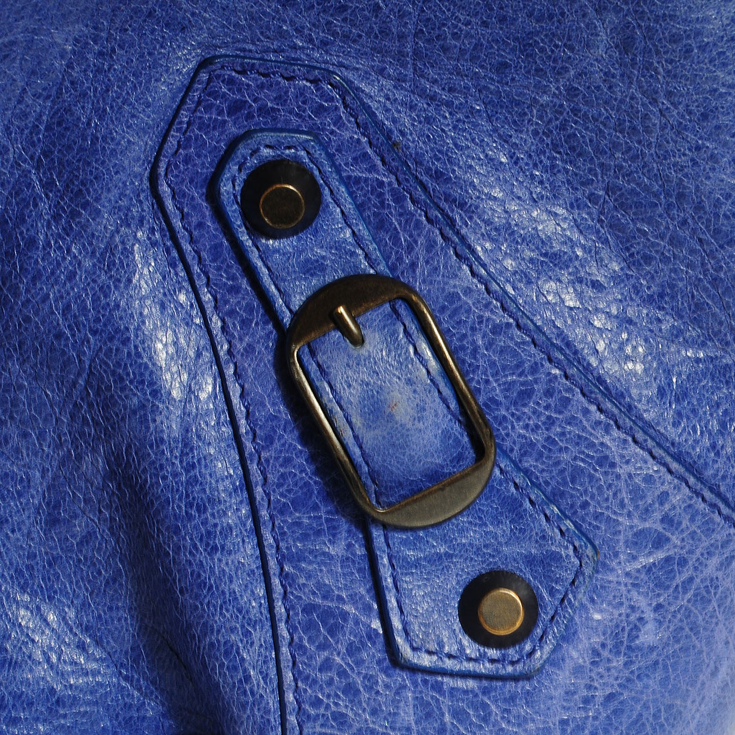 Agneau Classic Hardware Day Hobo Outremer