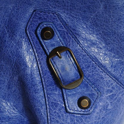 Balenciaga Agneau Classic Hardware Day Hobo Outremer 7 of 14