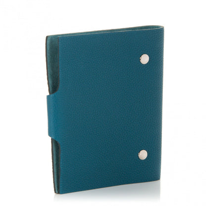 Hermes Togo Ulysse PM Notebook Cover Cobalt 3 of 7