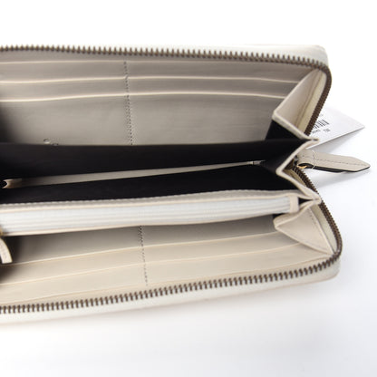 Gucci Calfskin Matelasse GG Marmont Zip Around Wallet White 4 of 6