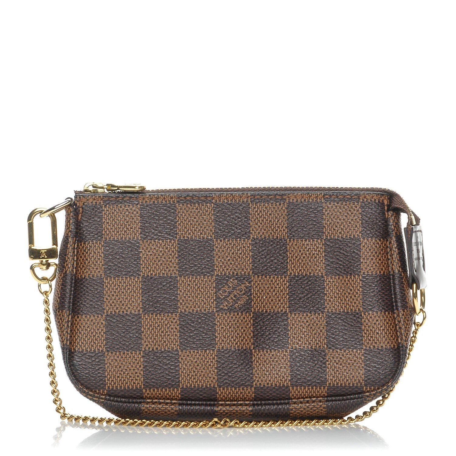 Louis Vuitton Damier Ebene Mini Pochette Accessories 1 of 8