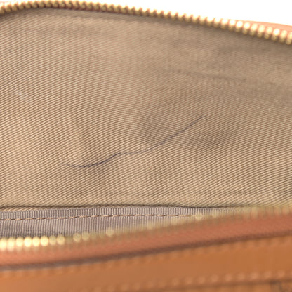 MCM Visetos Stark Belt Bag Cognac 18 of 22