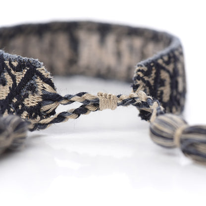Christian Dior Woven Cotton J'Adior Friendship Bracelet Set Blue Multicolor 5 of 6