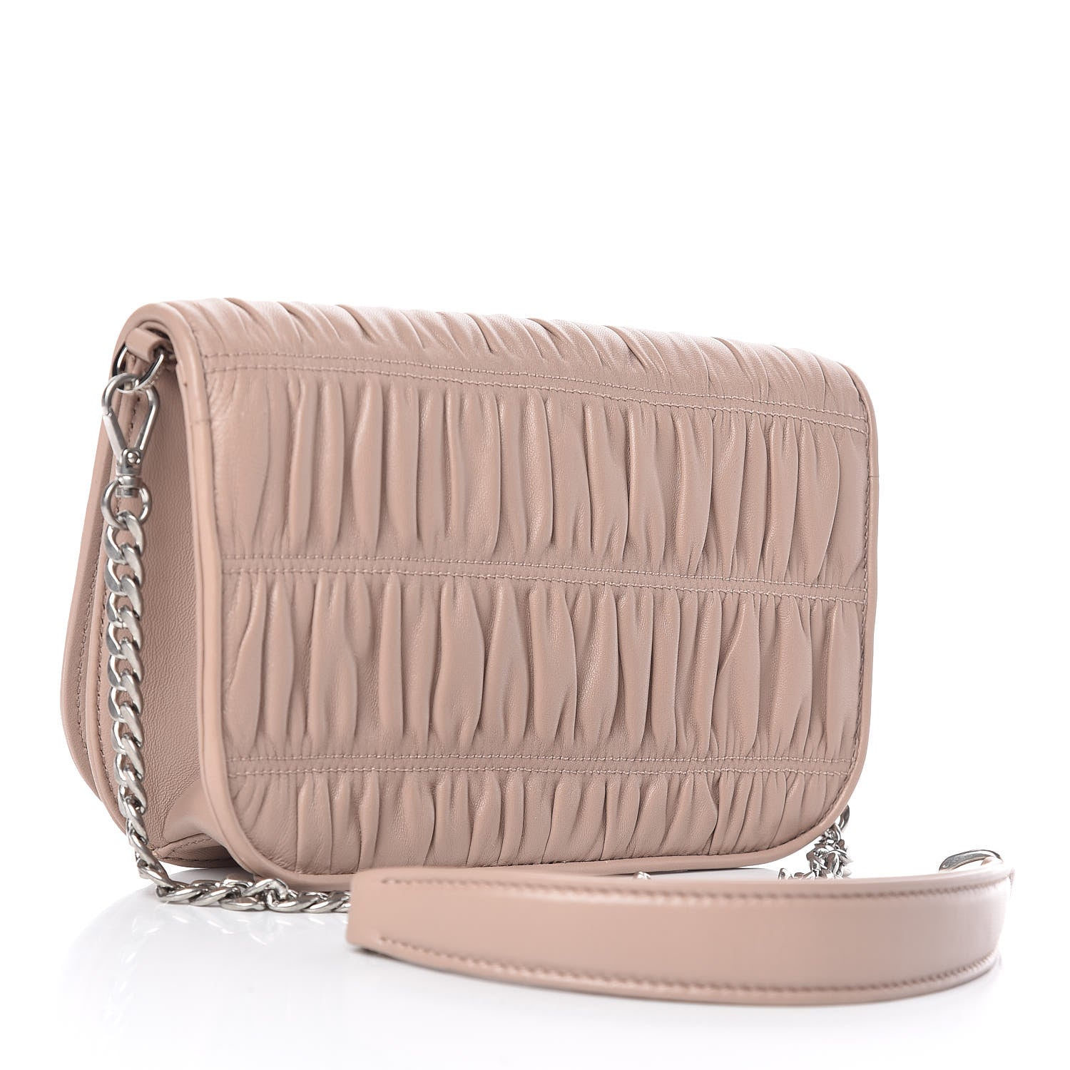 Prada Nappa Gaufre Flap Cipria 3 of 11