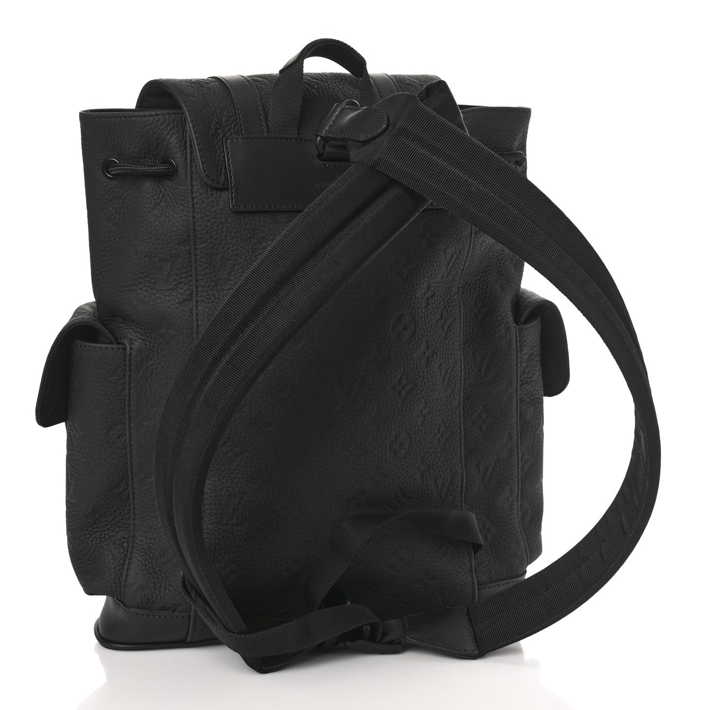 Taurillon Monogram Christopher PM Backpack Black