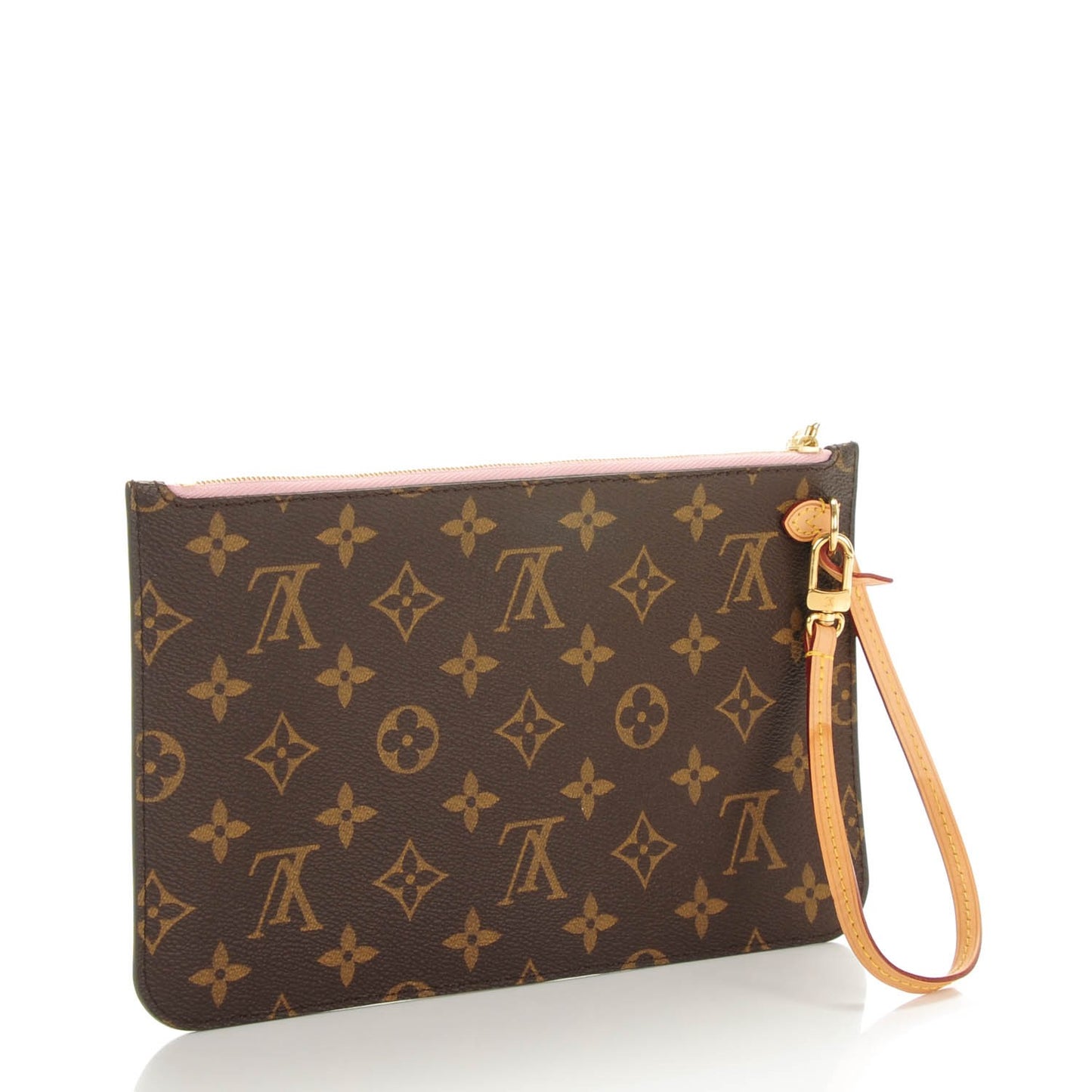 Monogram Neverfull MM GM Pochette Rose Ballerine