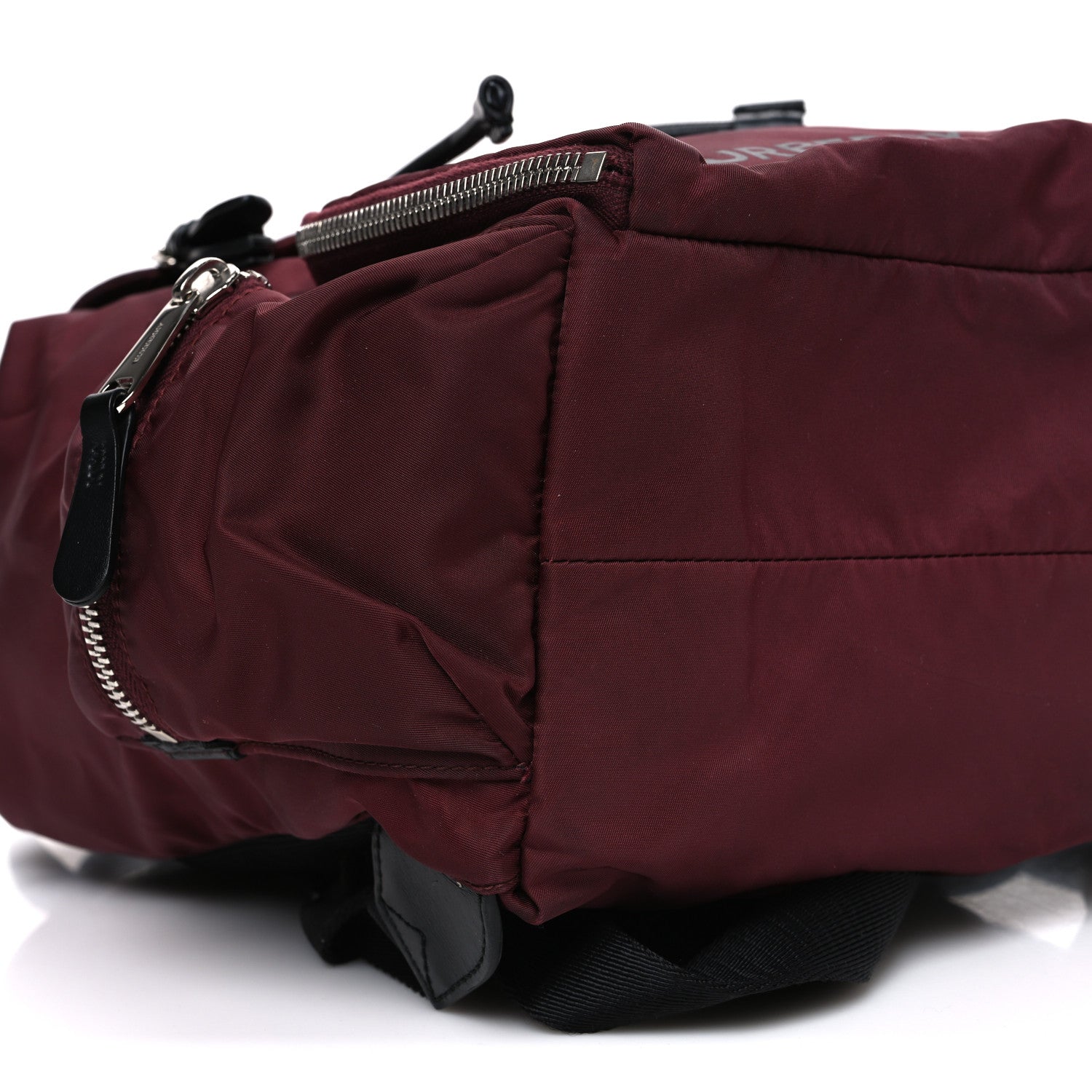 Burberry Nylon Medium Rucksack Backpack Burgundy Red 10 of 12