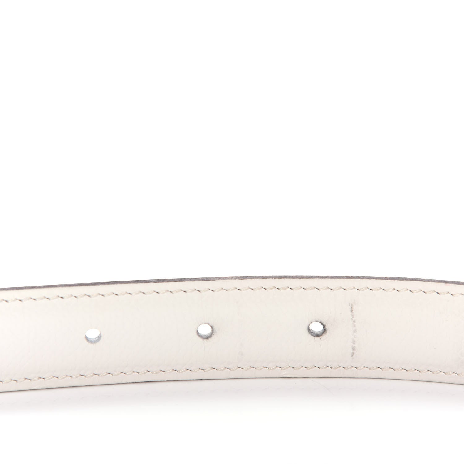 Hermes Box Epsom 24mm Mini Constance Belt 85 Orange White 3 of 5