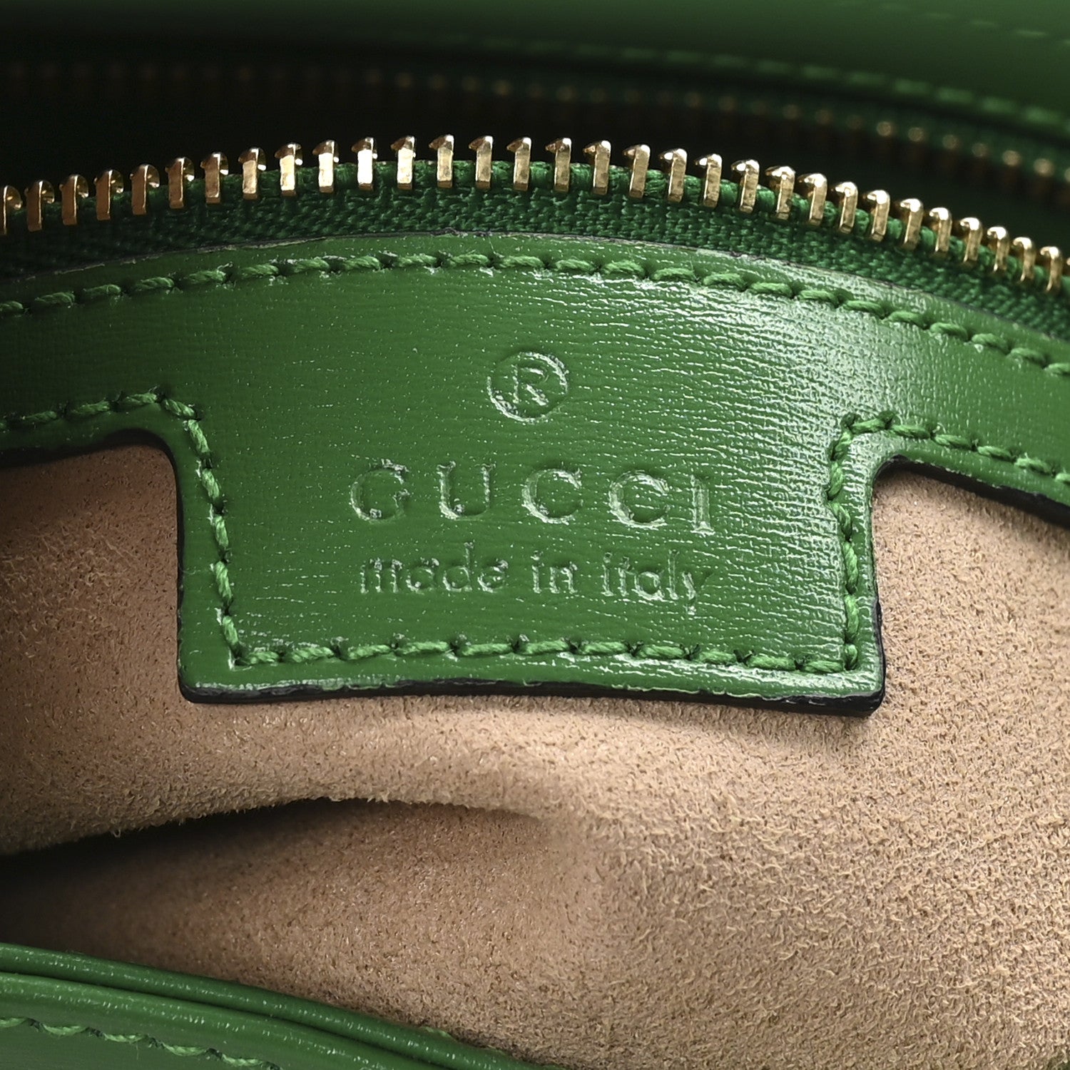 Gucci Boarded Dyana Lux Calfskin Small Jackie 1961 Hobo Spring Green 6 of 11