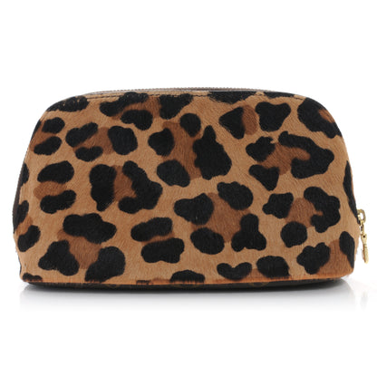Louis Vuitton Monogram Azzedine Alaia Leopard Print Pony Hair Cosmetic Pouch 1 of 5