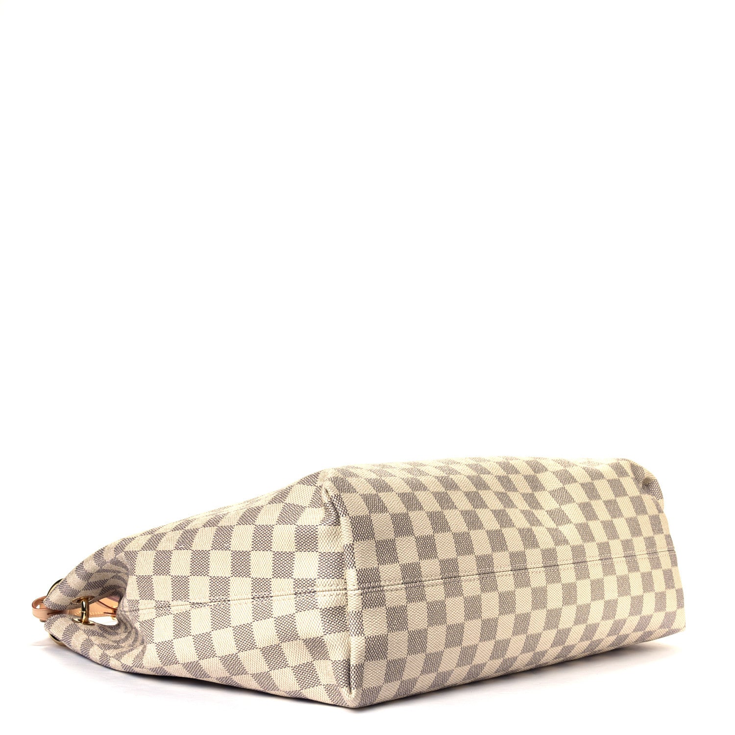 Louis Vuitton Damier Azur Graceful MM Rose Ballerine 3 of 5