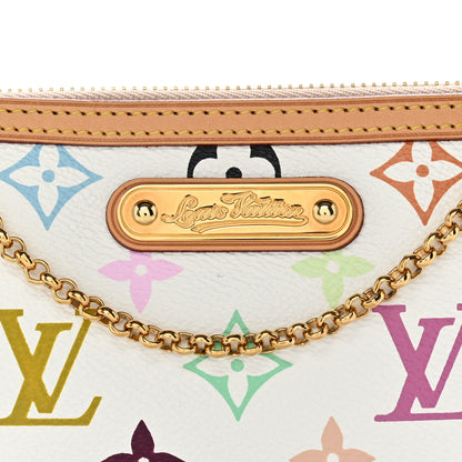 Louis Vuitton Monogram Multicolor Pochette Milla MM White 8 of 10